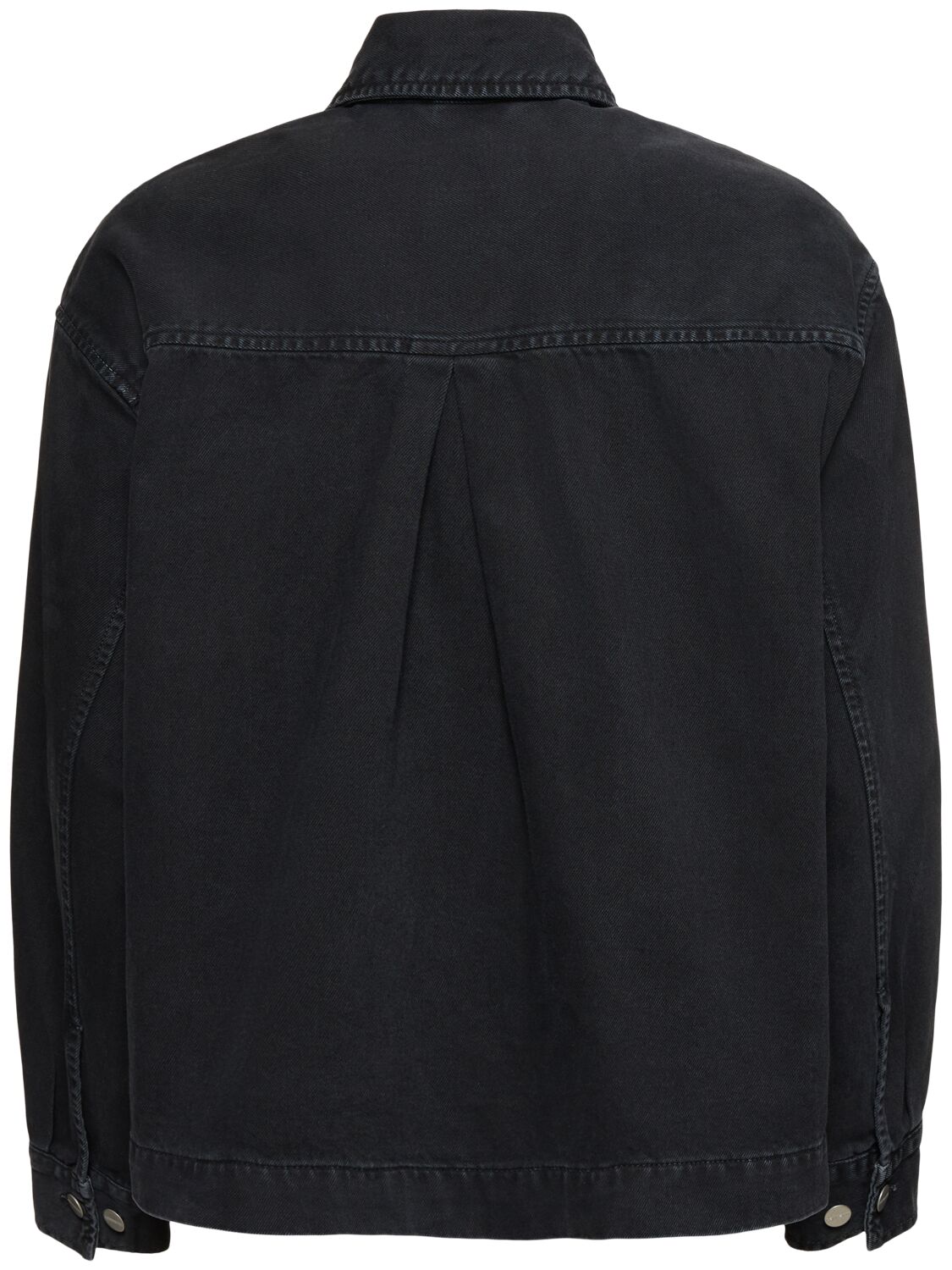 Shop Carhartt Garrison Cotton Jacket In Black