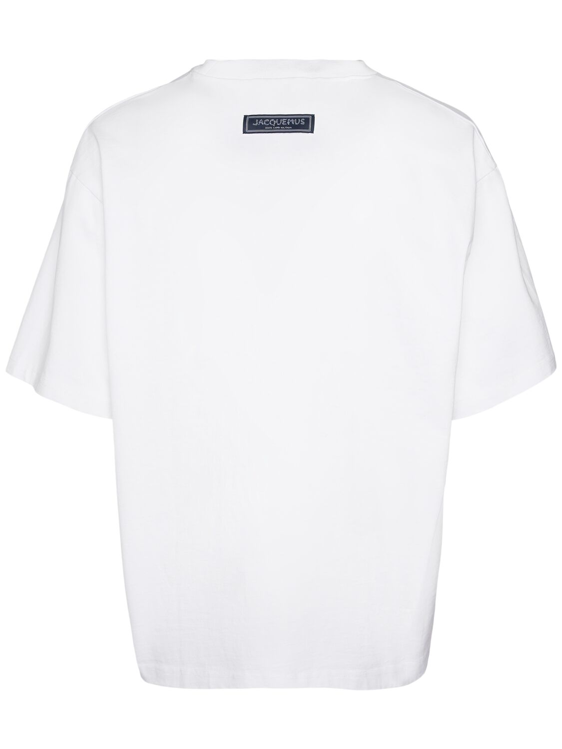 Shop Jacquemus Printed Cotton T-shirt In Print Capri Car