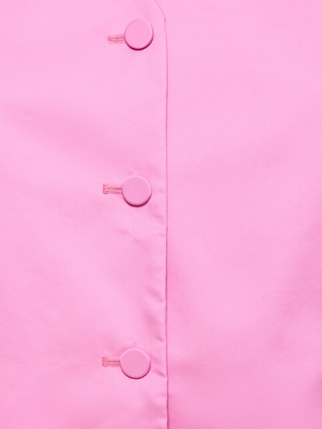 Shop The Andamane Pauline Cotton Satin Vest In Pink