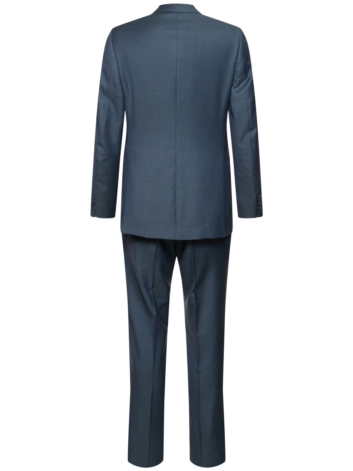 Shop Brioni Trevi Virgin Wool Suit In Petroleum Blue