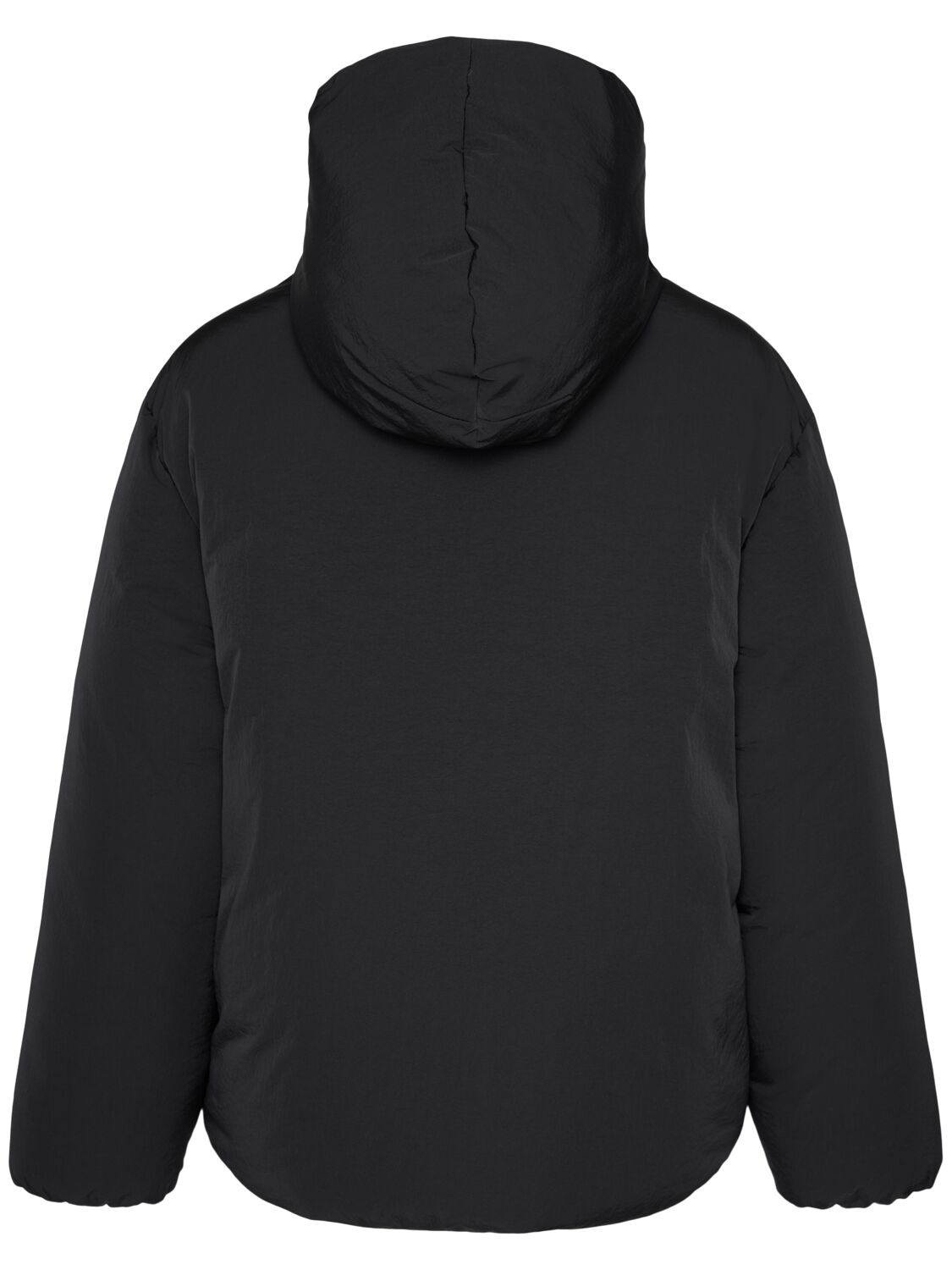 Shop Jacquemus La Doudoune Nylon Down Jacket In Black