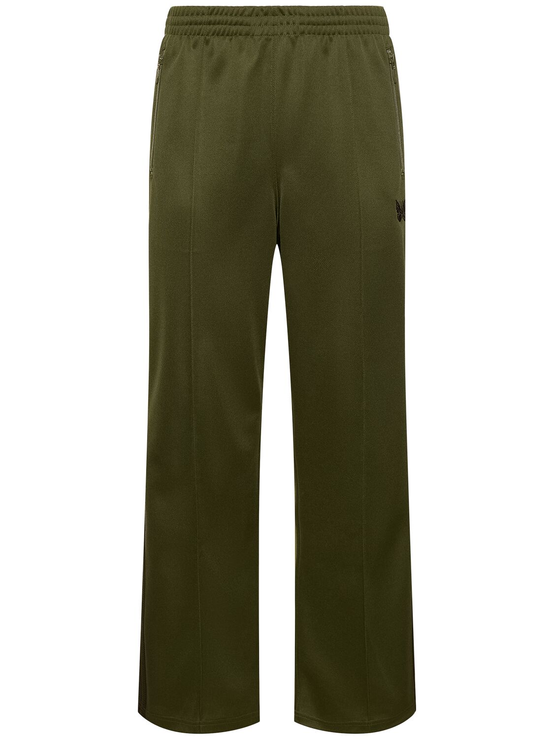 Image of Needles Logo Smooth Poly Track Pants
