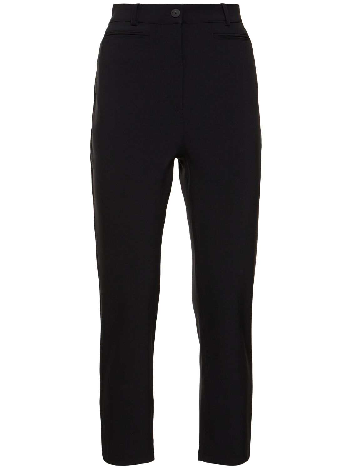 Image of Compact Stretch Nylon Twill Crop Pants
