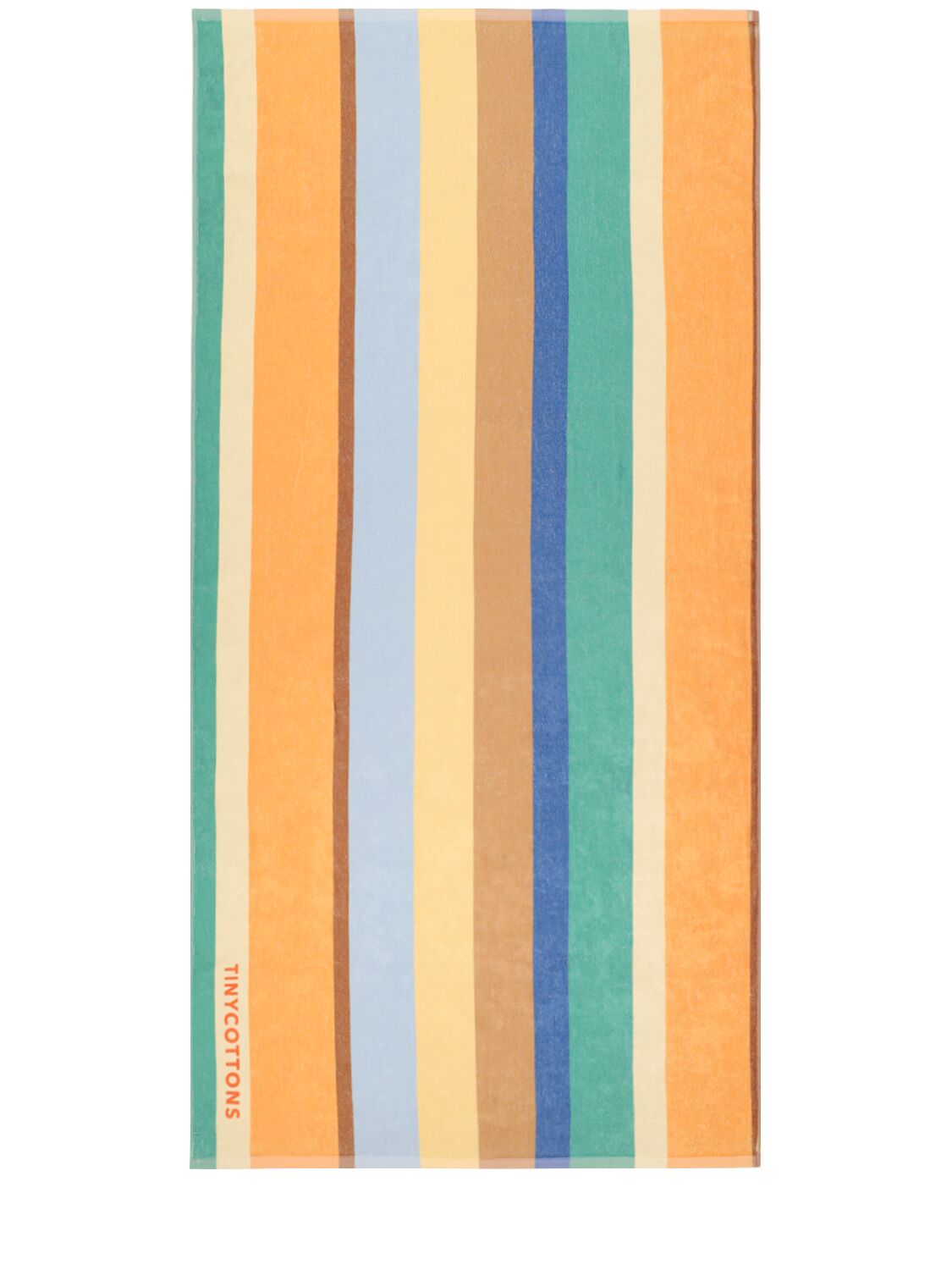 Tiny Cottons Kids' Striped Terry Beach Towel In Multicolor