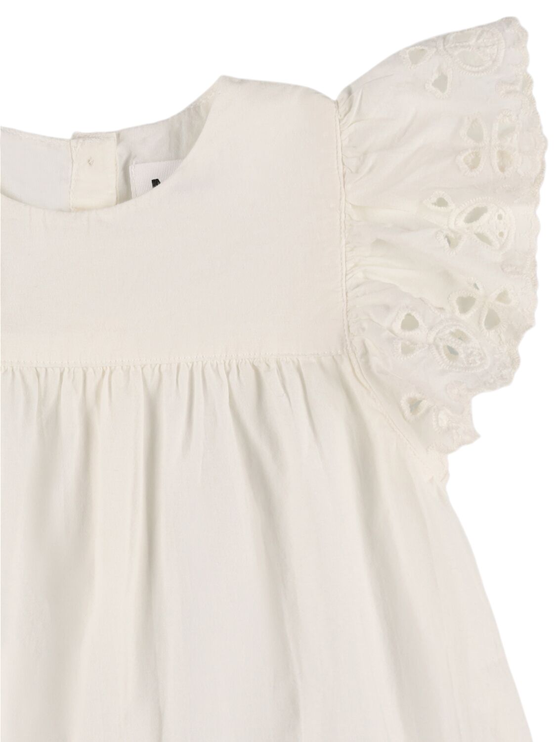 Shop Molo Cotton Dress In White