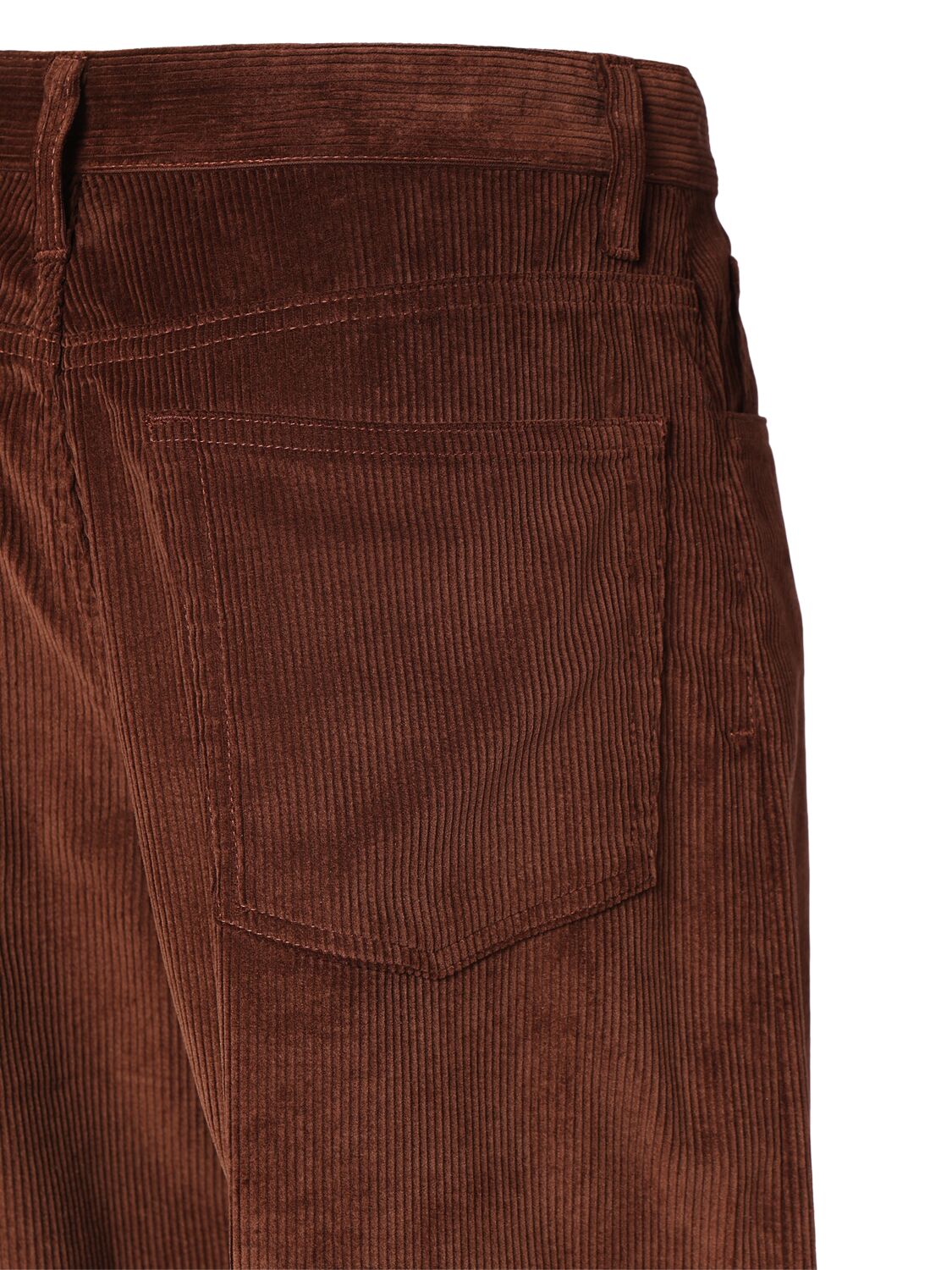 Shop The Row Eglitta Corduroy Straight Pants In Brown