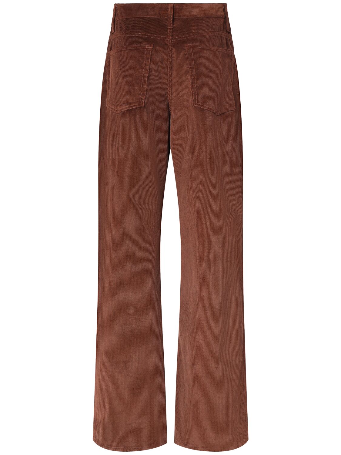 Shop The Row Eglitta Corduroy Straight Pants In Brown