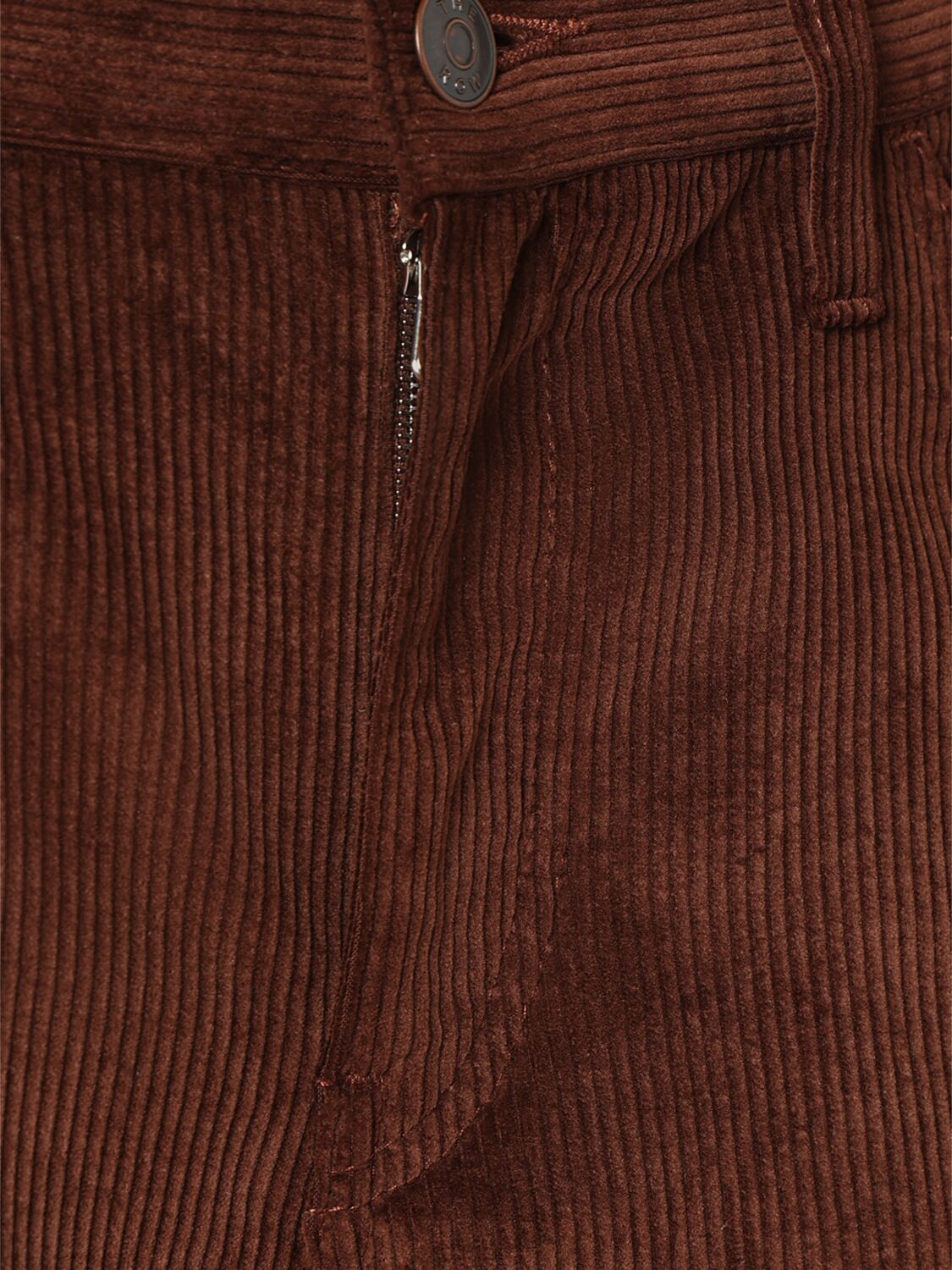 Shop The Row Eglitta Corduroy Straight Pants In Brown