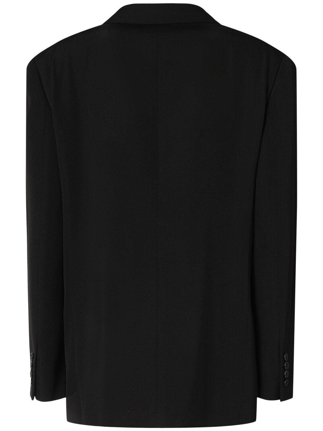 The Row Sandon Grain De Poudre Jacket In Black