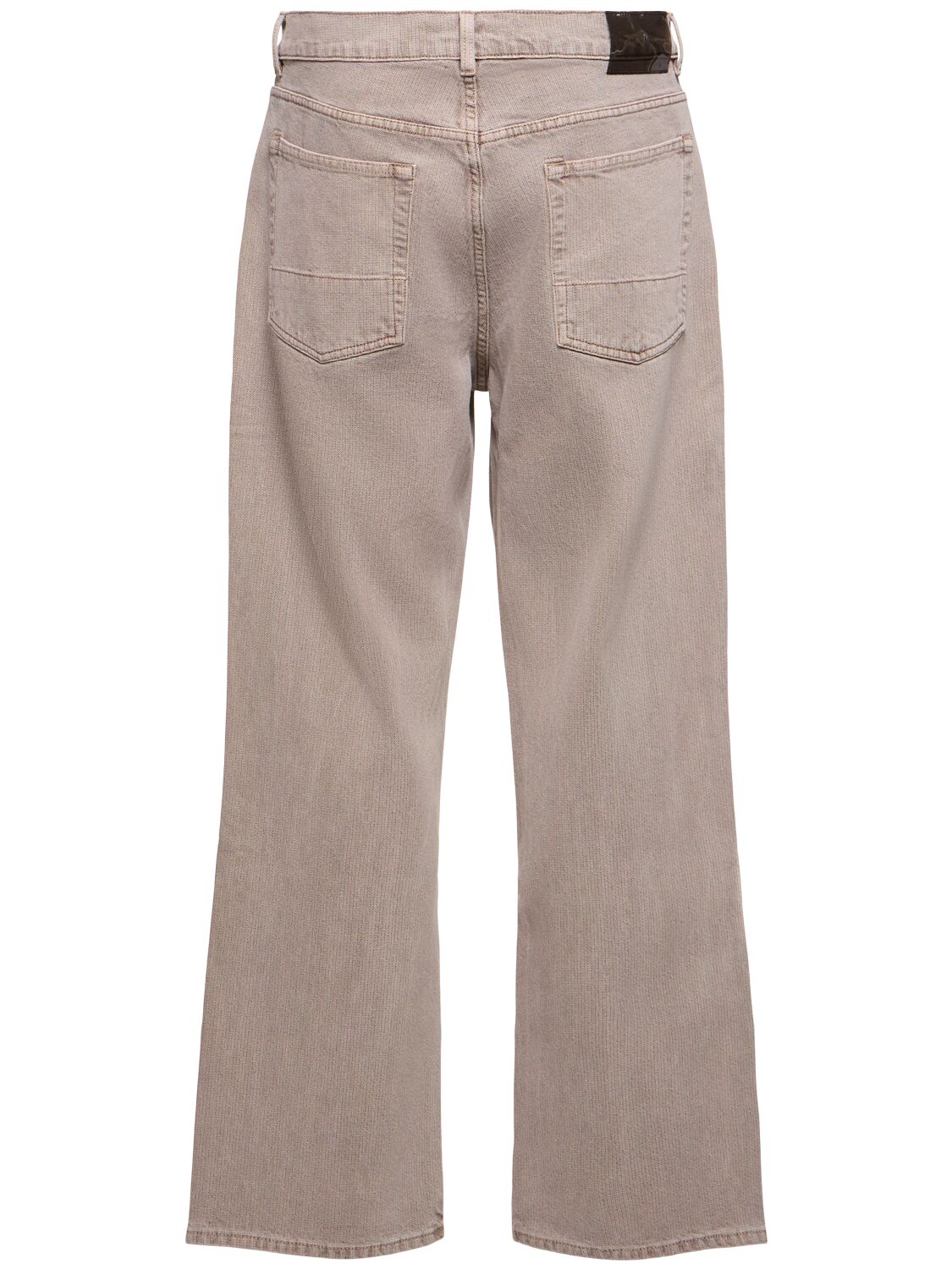Shop Our Legacy 25.5cm Third Cut Cotton Twill Jeans In Pink
