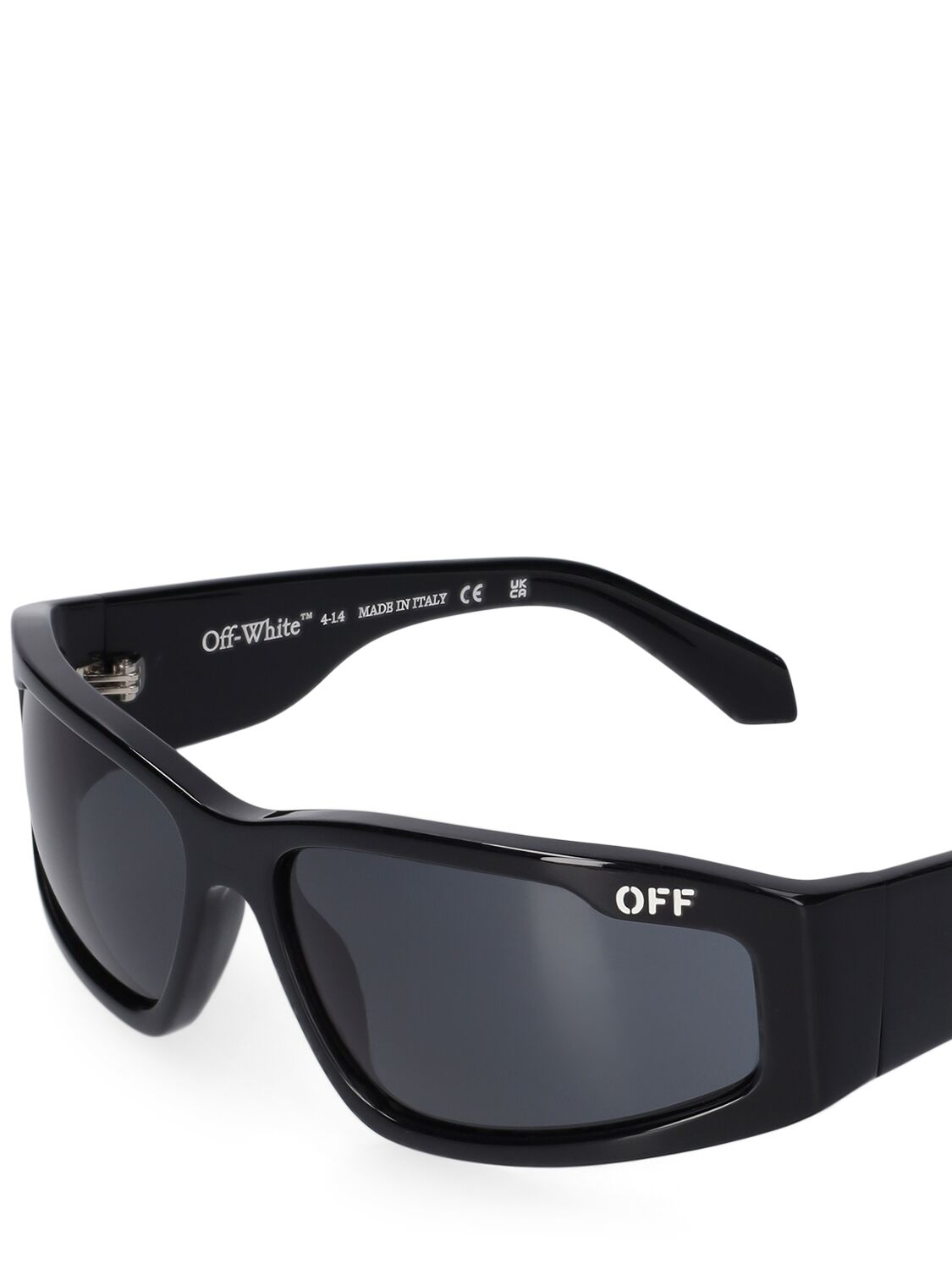 Shop Off-white Kimball Acetate Sunglasses In Black