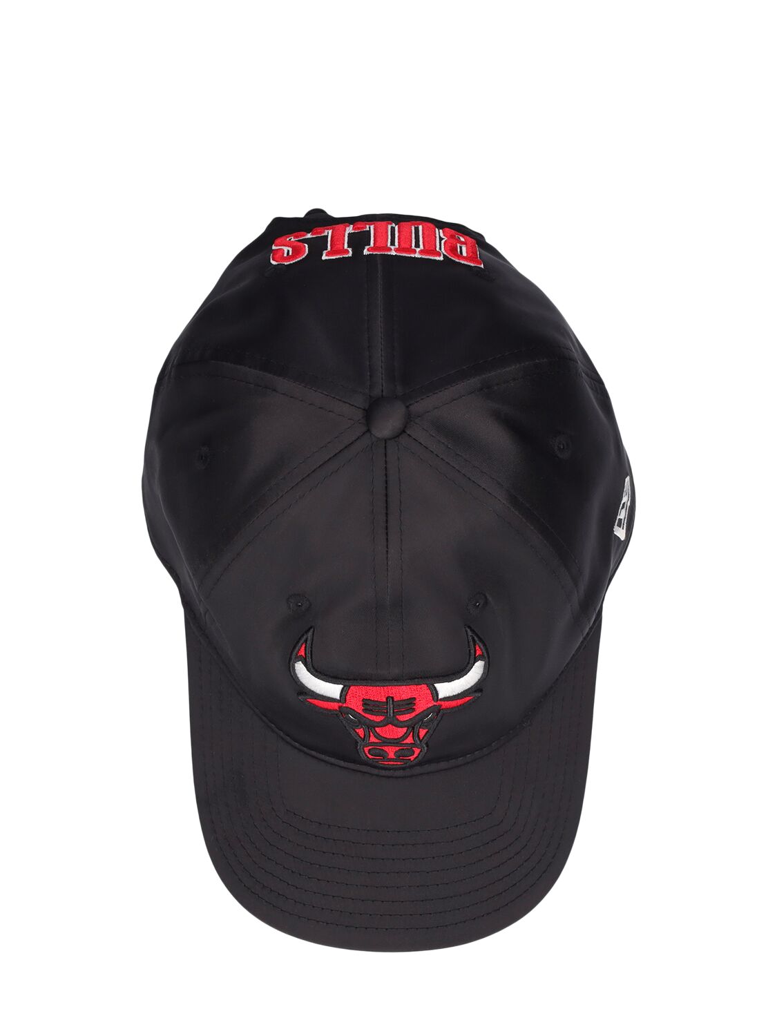 Shop New Era Nba Chicago Bulls Satin 9twenty Cap In Black,red