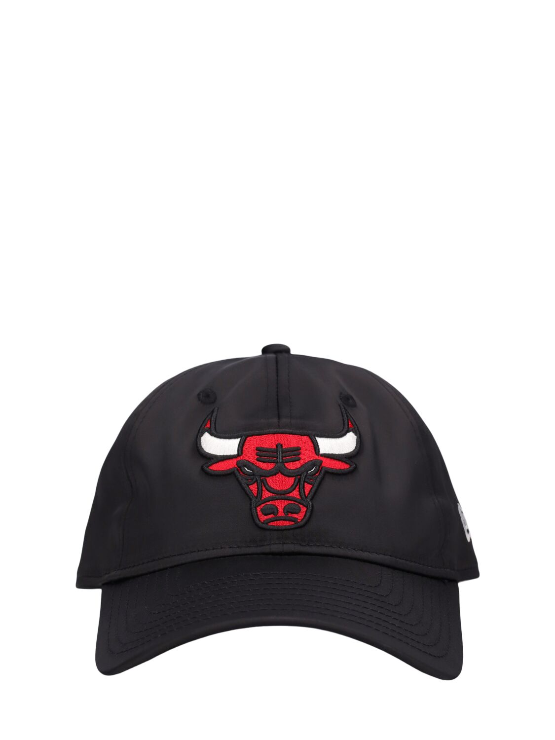 New Era Nba Chicago Bulls Satin 9twenty Cap In Black,red