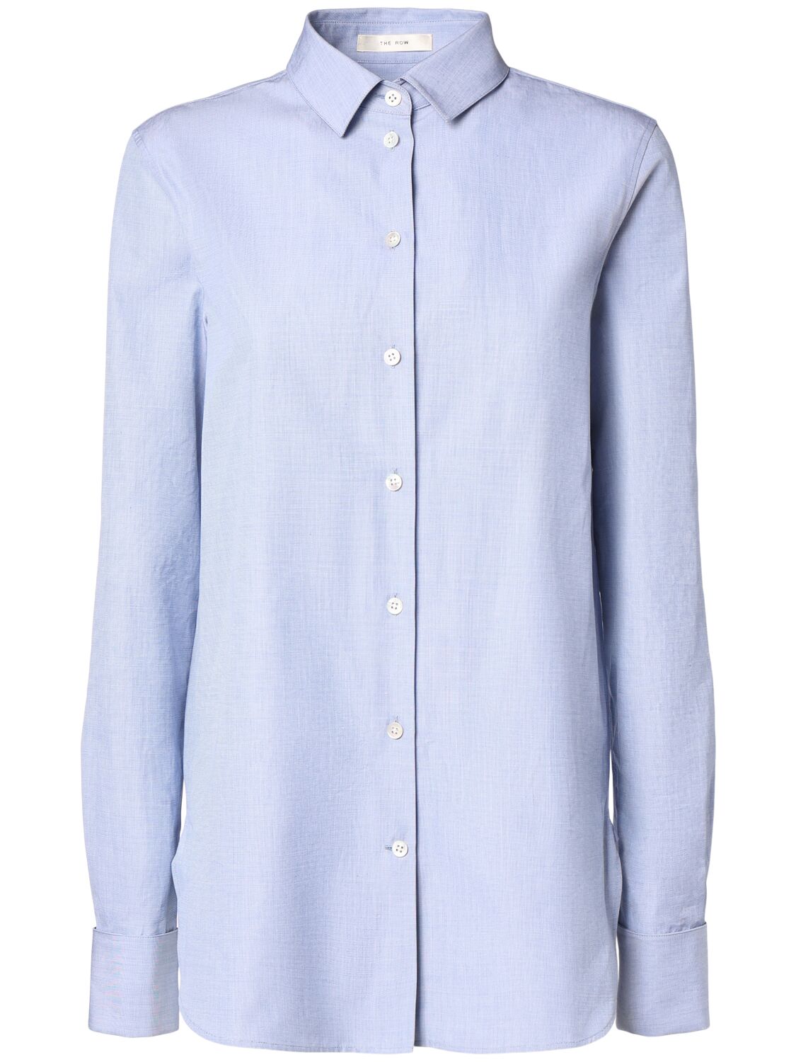 THE ROW METIS COTTON POPLIN SHIRT 