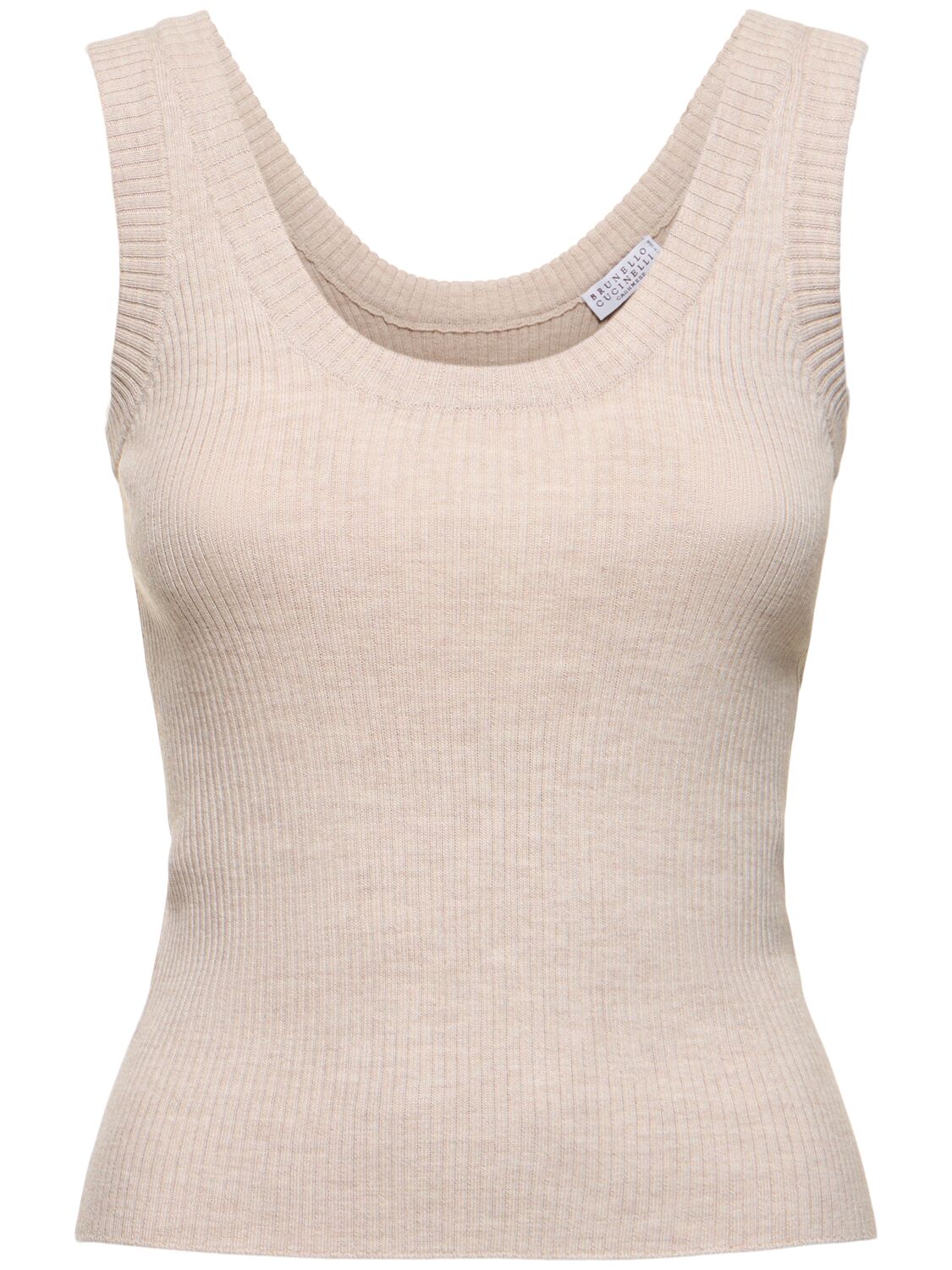 Wool & Cashmere Knit Tank Top