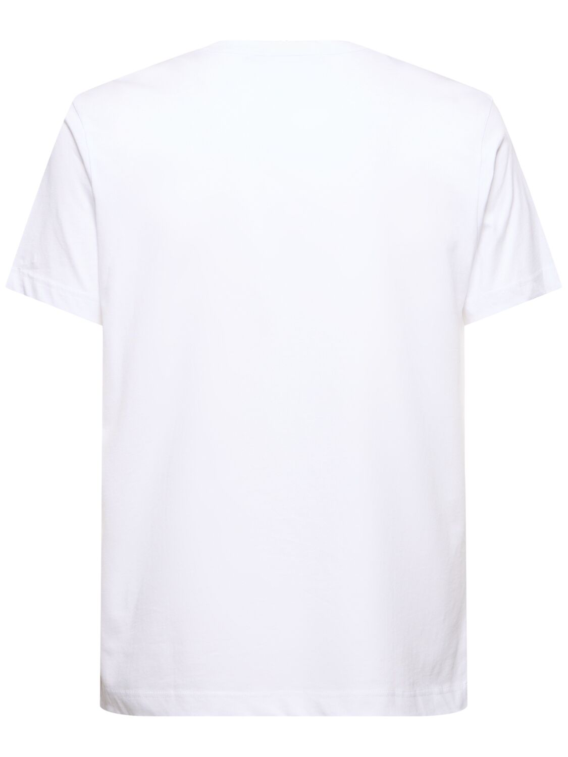 Shop Comme Des Garçons Shirt Andy Warhol Printed Cotton T-shirt In White