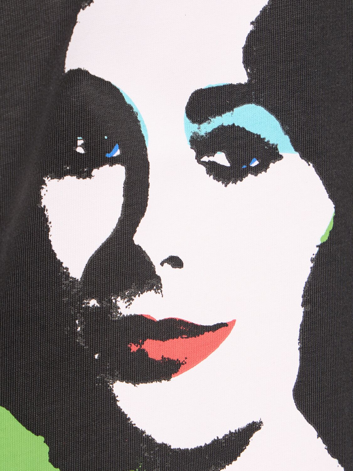 Shop Comme Des Garçons Shirt Andy Warhol Printed Cotton T-shirt In White