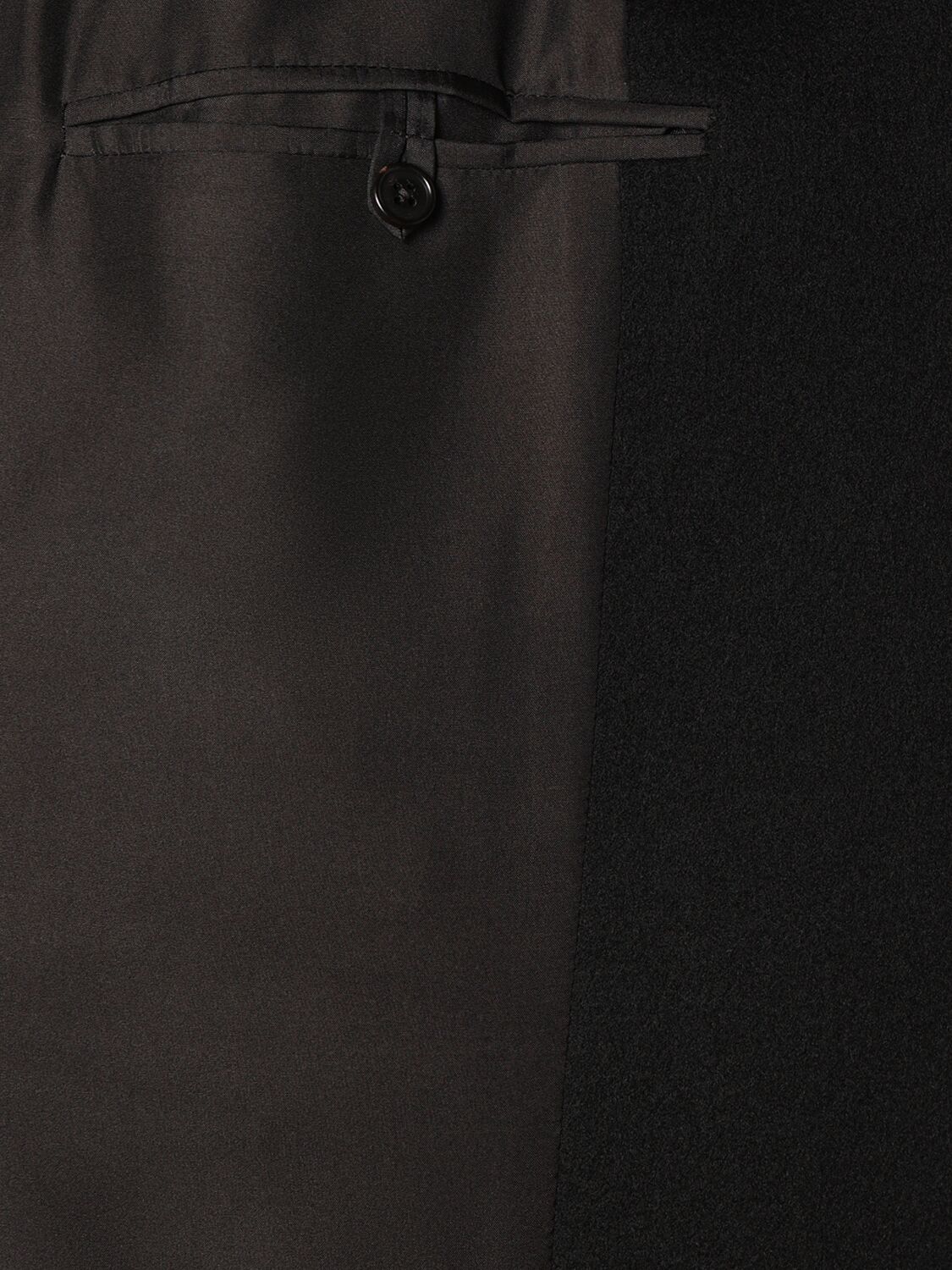 The Row Glenn Single Breast Cashmere Jacket In Black