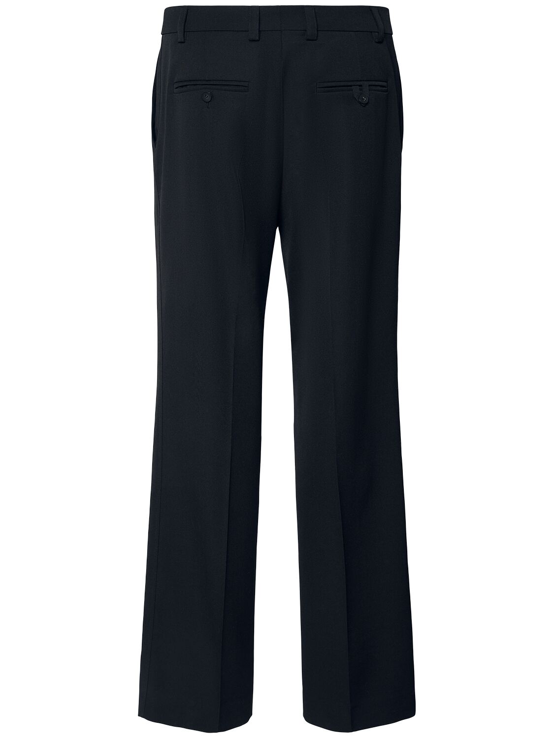 Shop Jacquemus Le Pantalon Melo Viscose Pants In Navy