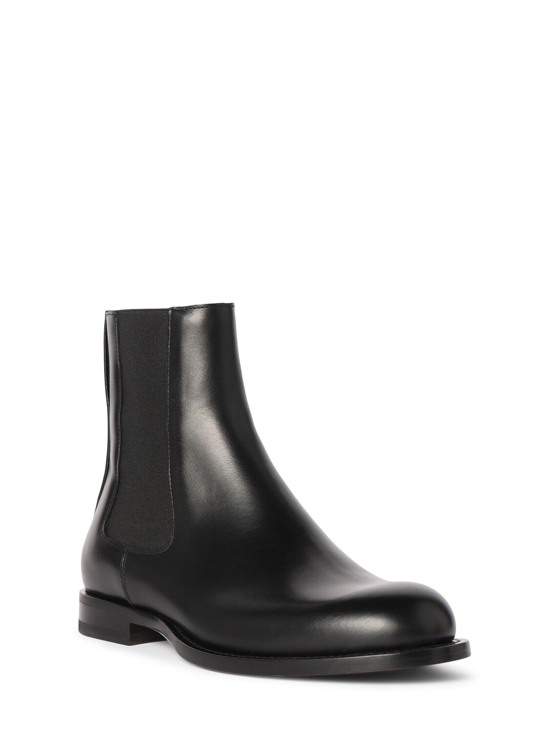 Shop The Row 20mm Novus Leather Chelsea Boots In Black