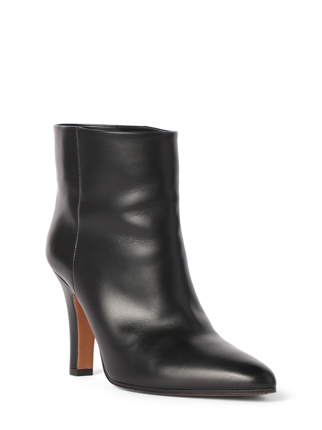 Shop The Row 90mm Prudens Leather Boots In Black