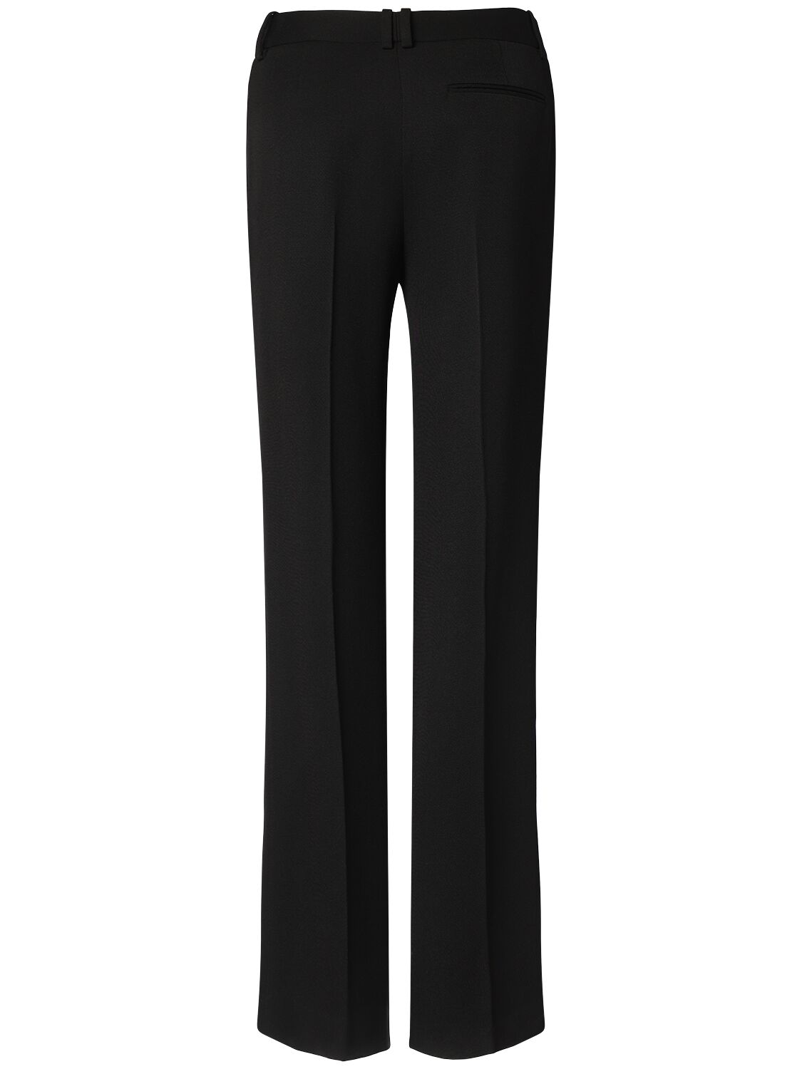 Shop The Row Encore Grain De Poudre Wide Leg Pants In Black