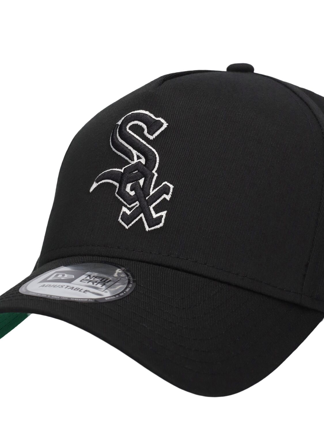 Shop New Era Chicago White Sox 9forty A-frame Cap In Black,white