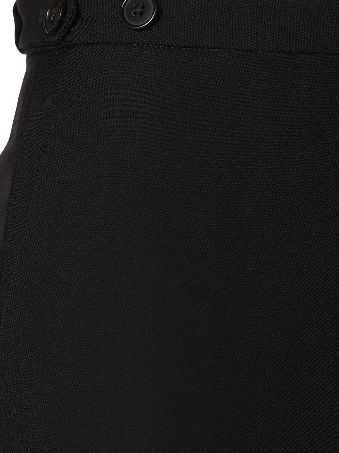 Shop The Row Jesse Wool & Silk Straight Pants In Black