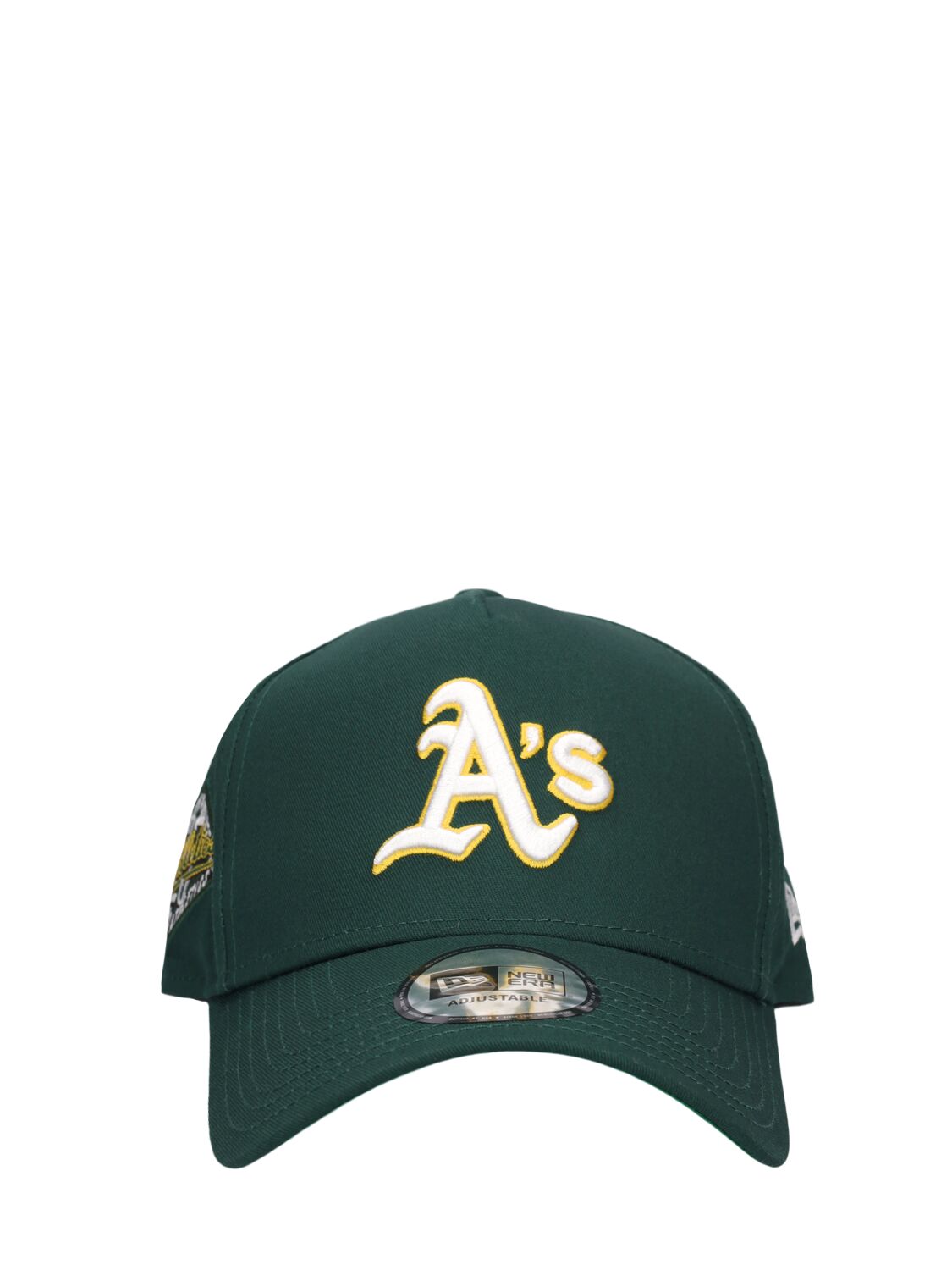 New Era Oakland Athletics 9forty A-frame Cap In Green,yellow