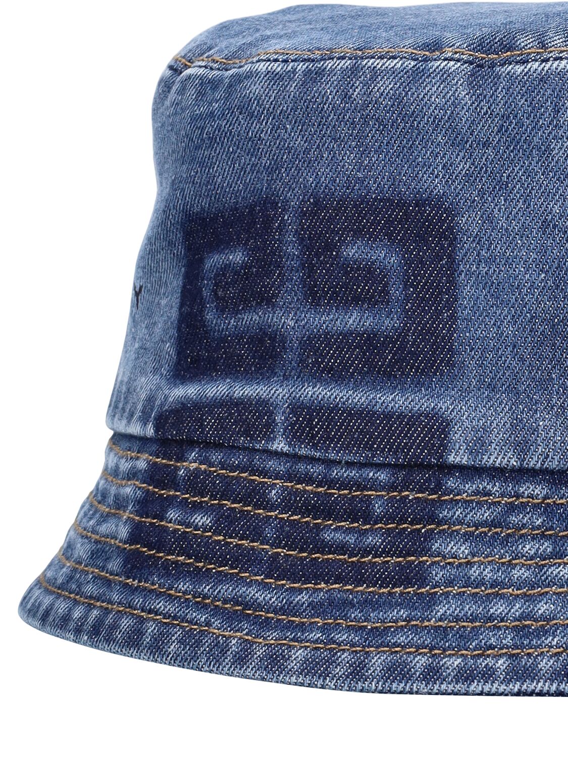 Shop Givenchy Denim 4d Bucket Hat In Blue