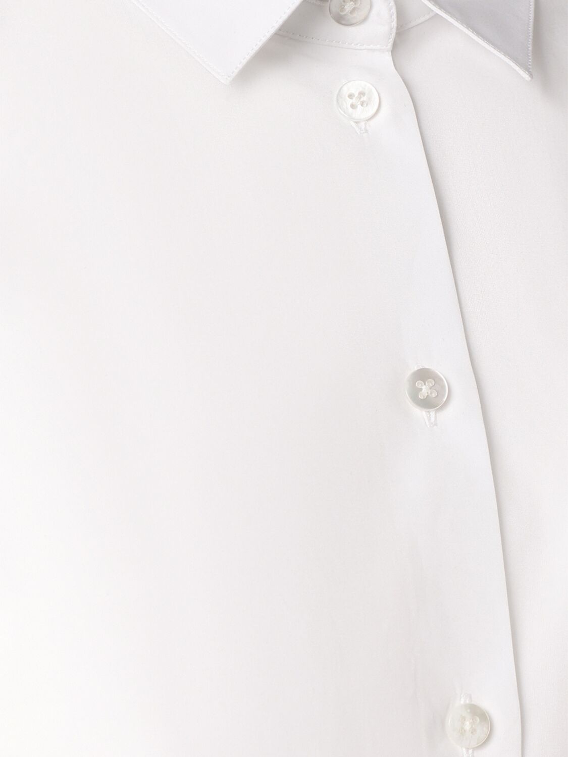 Shop The Row Metis Cotton Poplin Shirt In White