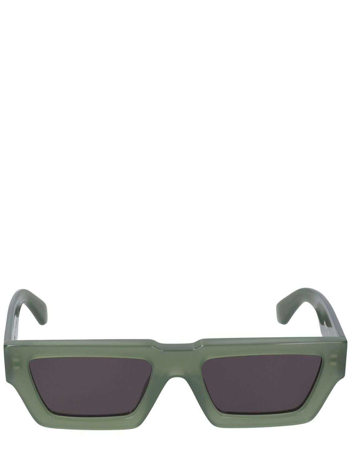 Off-white Manchester Acetate Sunglasses In Olive Green