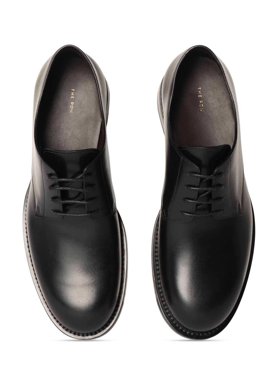 THE ROW 20MM NOVUS LEATHER LACE-UP SHOES 