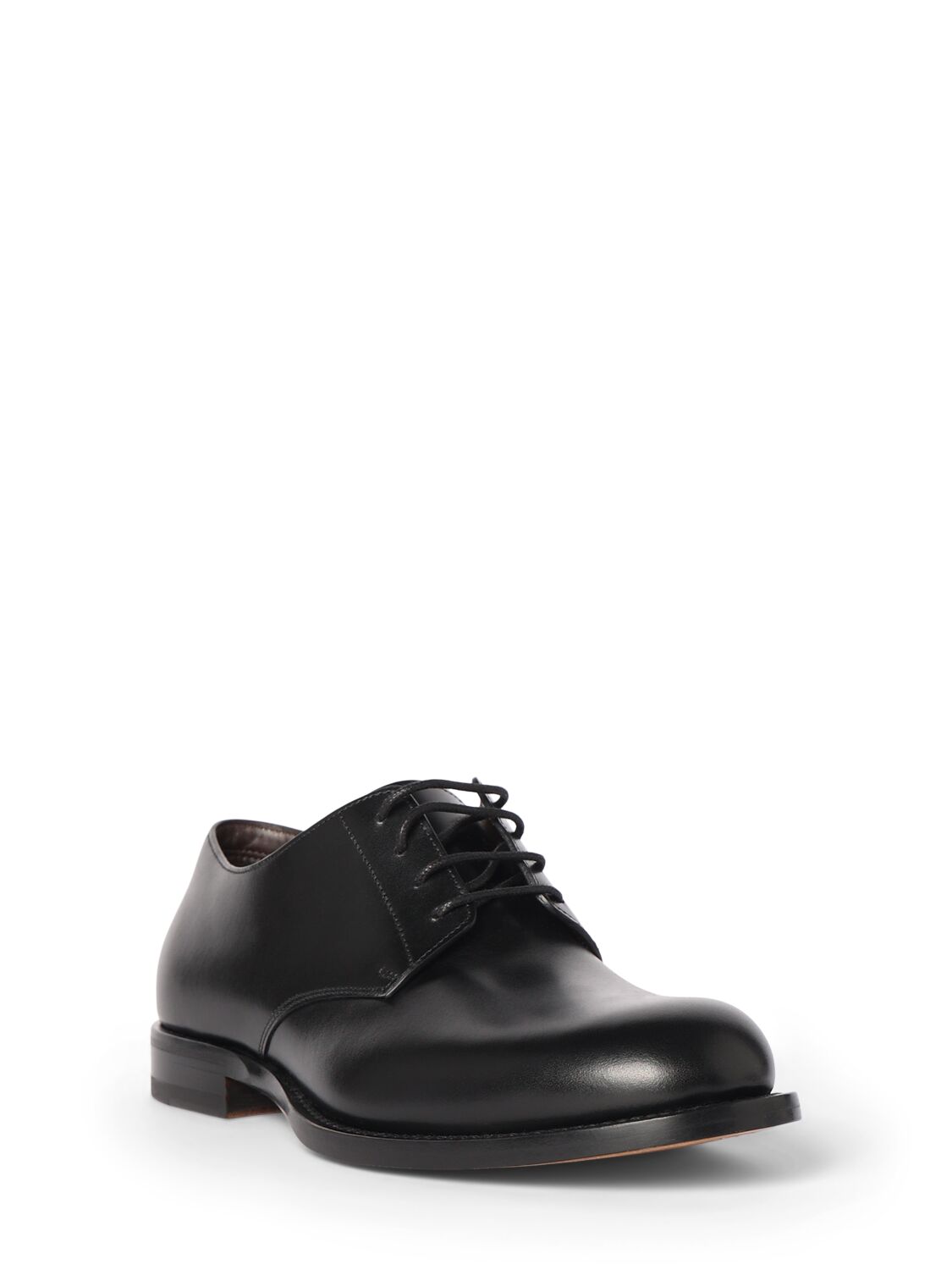 THE ROW 20MM NOVUS LEATHER LACE-UP SHOES 