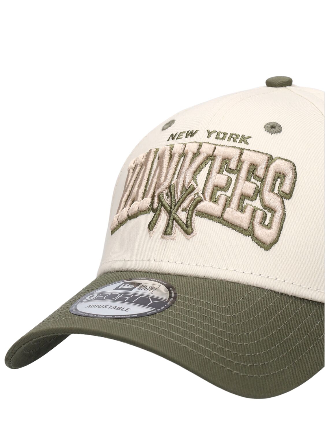 NY YANKEES WHITE CROWN 9FORTY帽子