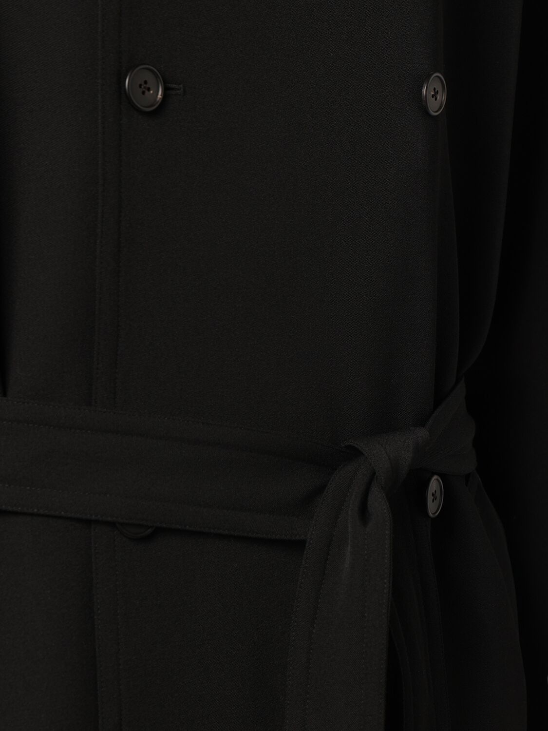 Shop The Row Kolden Wool Coat In Black