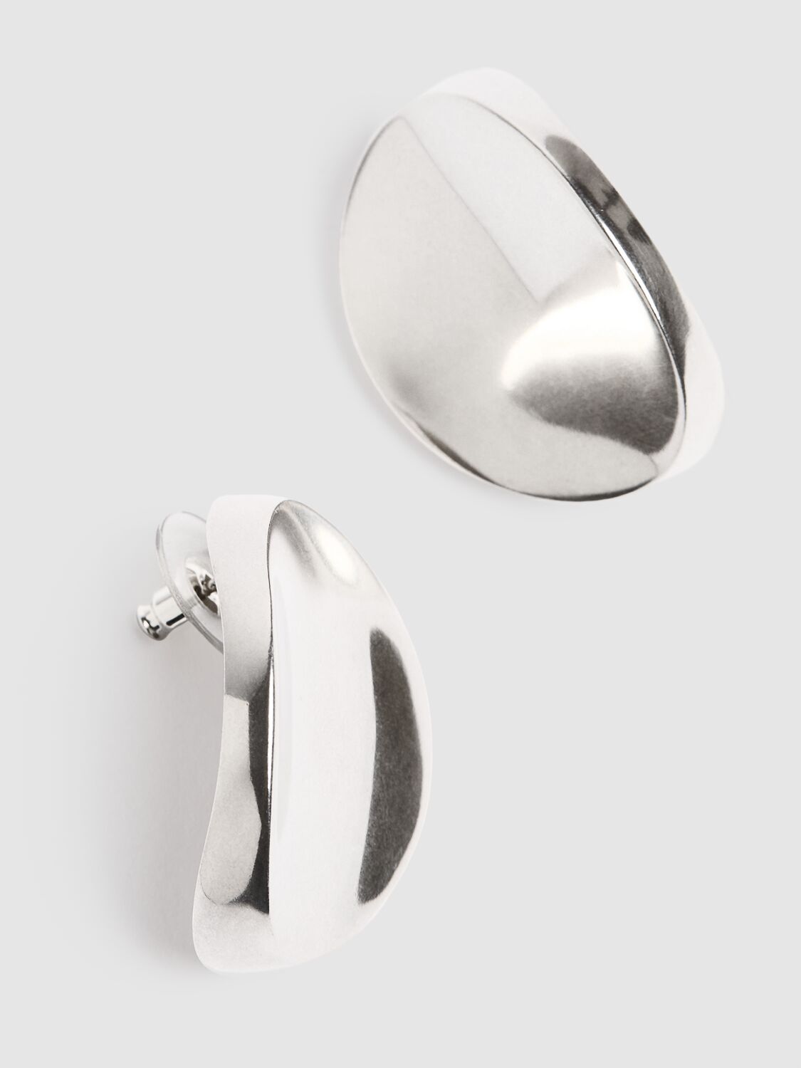 Shop Isabel Marant Ory Stud Earrings In Silver