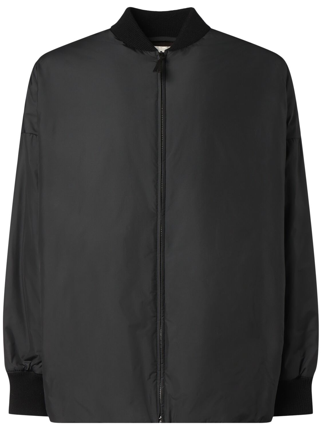 The Row Dillon Nylon Jacket In Black