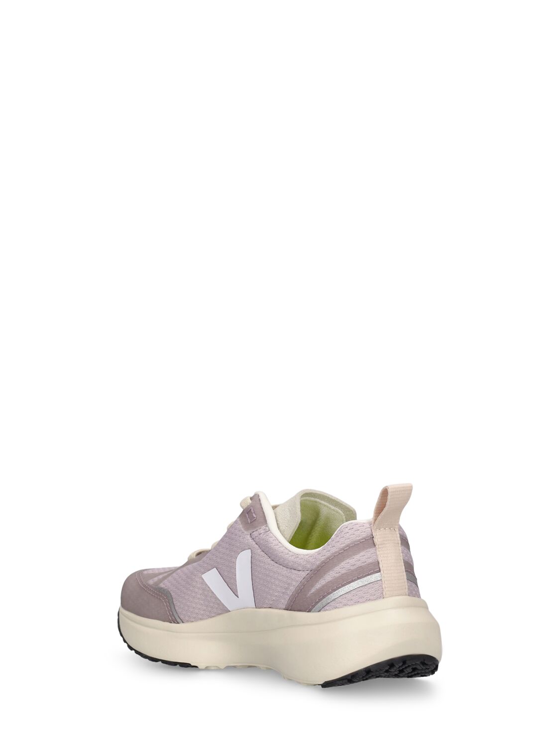 Shop Veja Canary Recycled Lace-up Sneakers In Light Purple