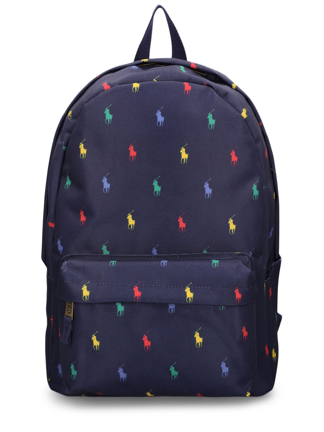 Ralph Lauren Kids' Logo Printed Tech Backpack In Blue