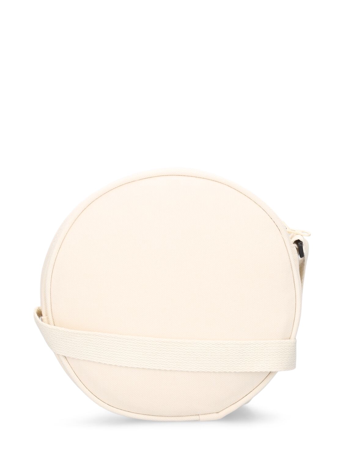 Shop Jellymallow Clock Printed Cotton Bag In Off-white