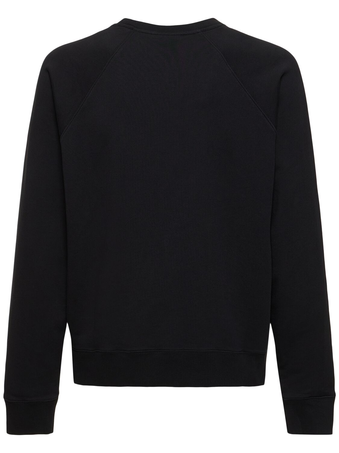 Shop Maison Kitsuné Bold Fox Head Patch Oversize Sweatshirt In 블랙