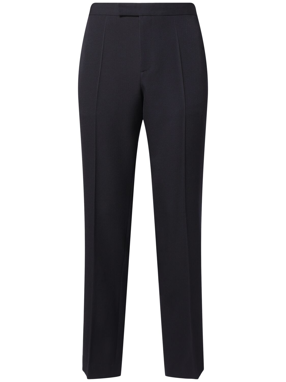 The Row Rivo Wool Pants In Navy