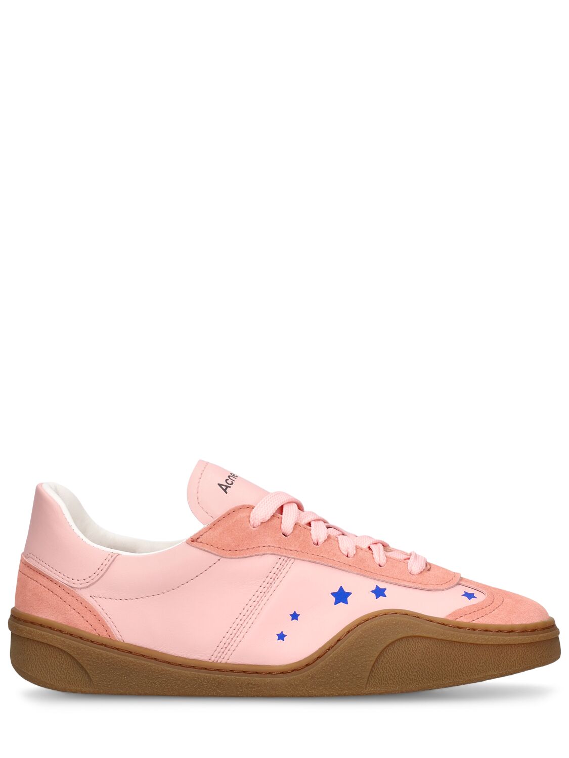 Bars Stars Leather Sneakers