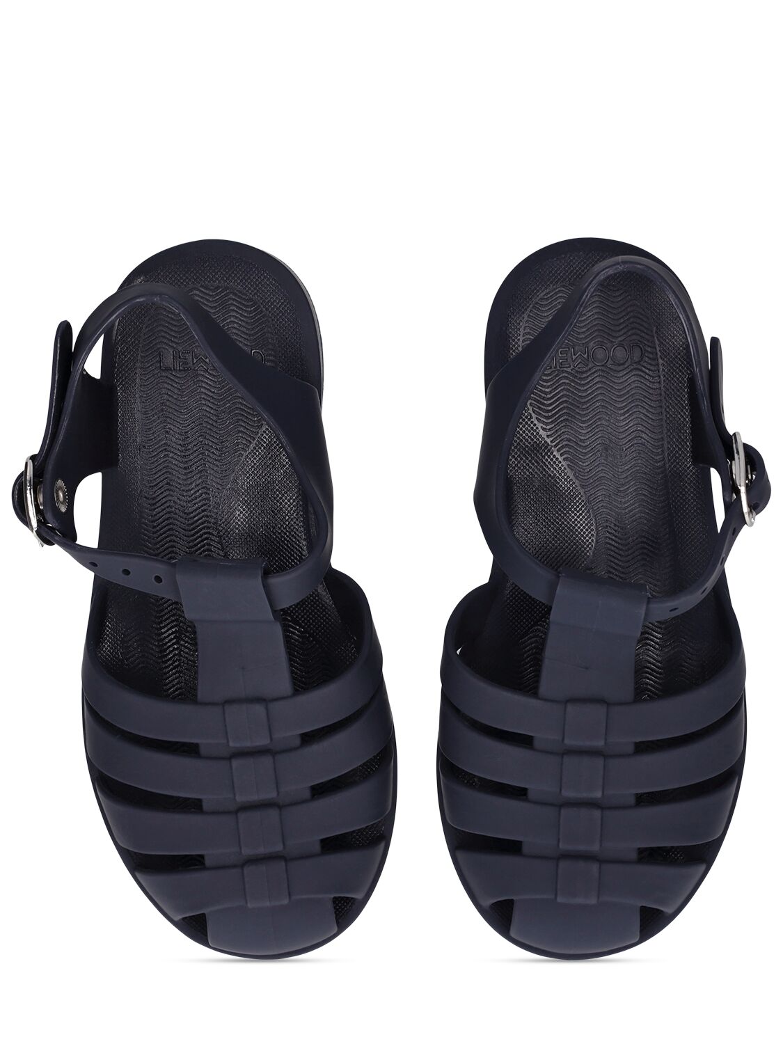 Liewood Rubber Jelly Sandals In Navy