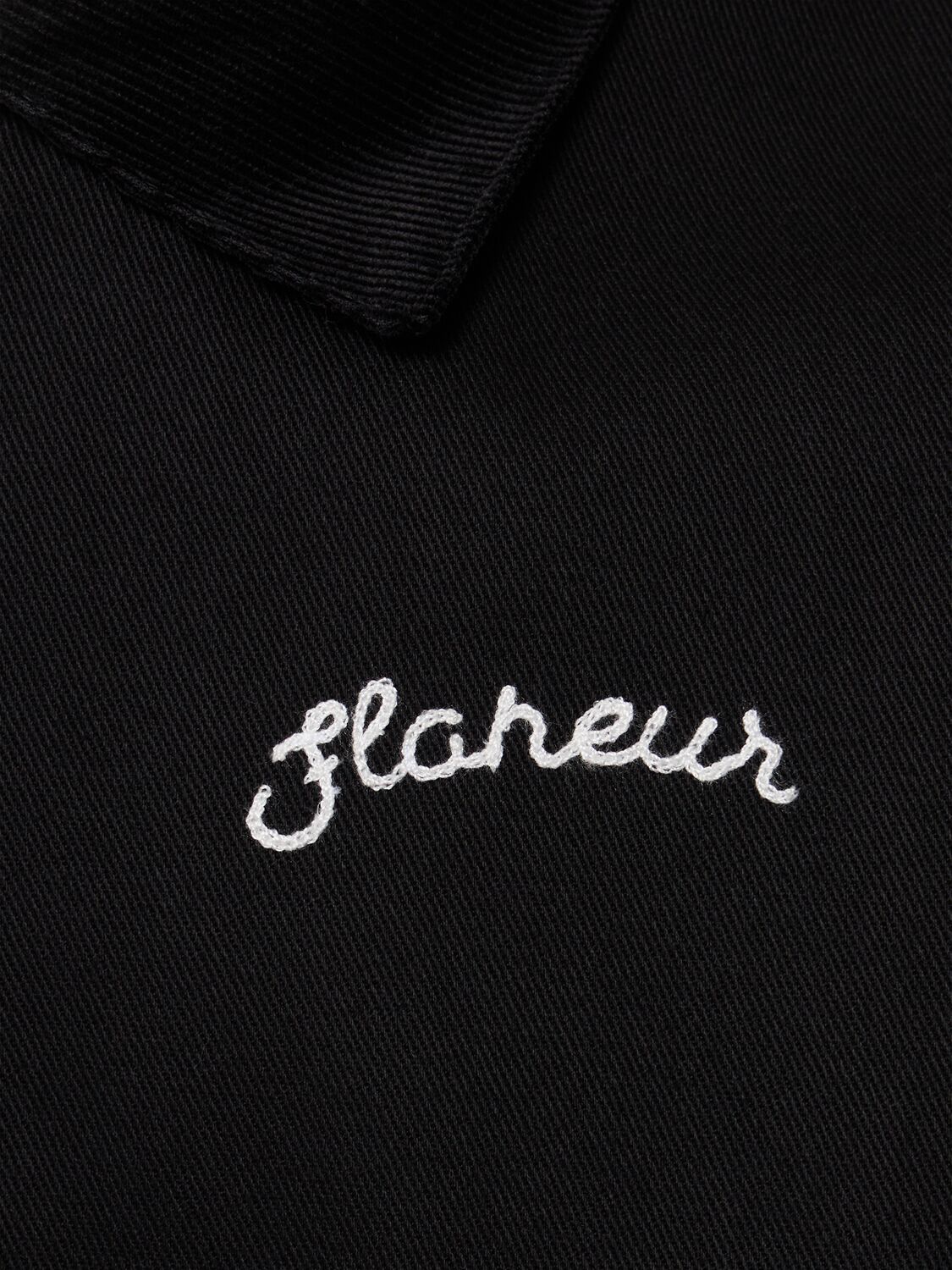 Shop Flâneur Blouson Worker Jacket In 블랙