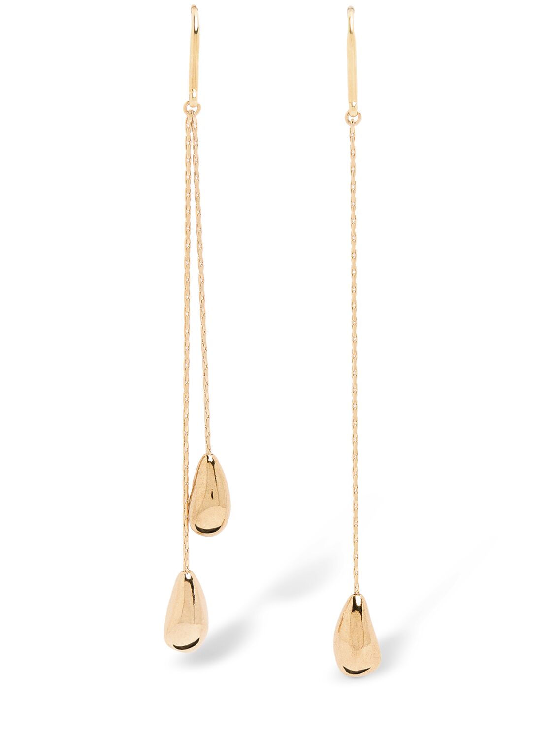 Isabel Marant Shiny Day Pendant Earrings In Gold