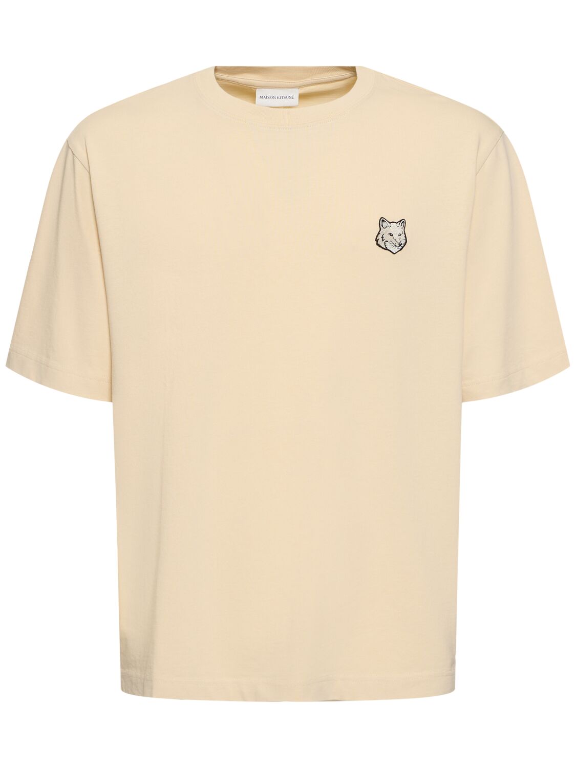 Image of Bold Fox Head Patch Oversize T-shirt