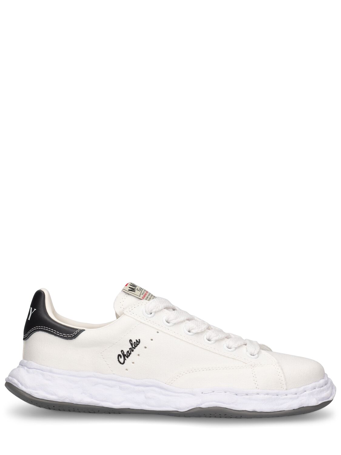 Charles Canvas Low Top Sneakers
