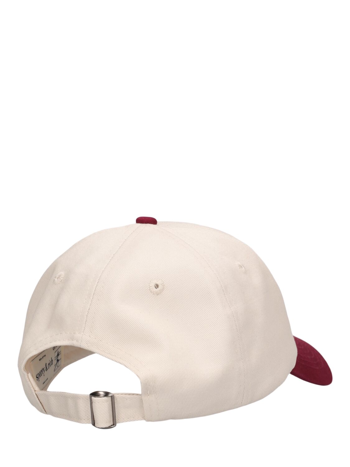 Shop Sporty And Rich Rizzoli Tennis Unisex Hat In Beige,white
